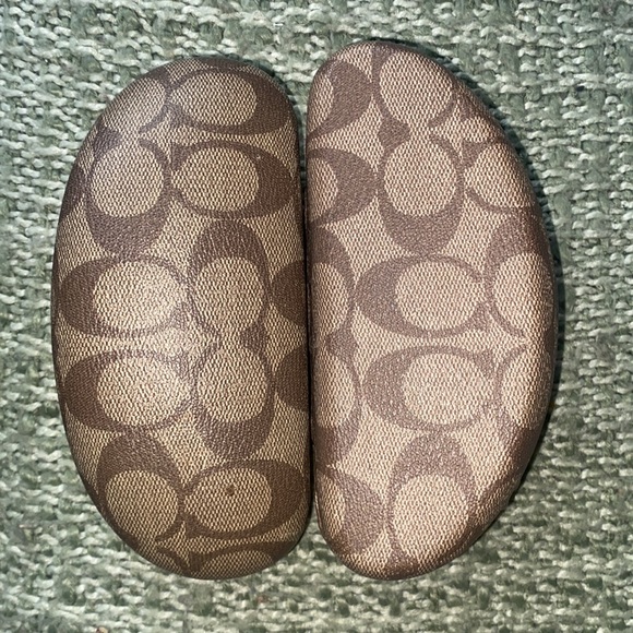 Coach Accessories - 2 Authentic COACH Hard Shell Sunglass cases holders clamshell hard protective